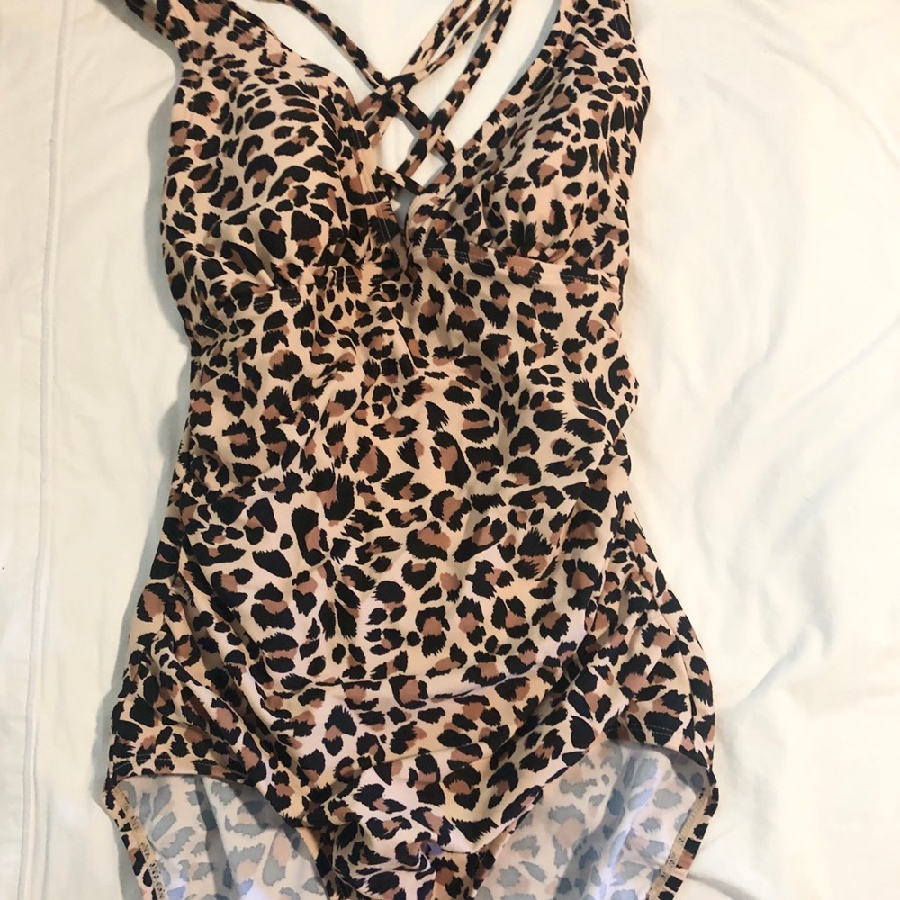 Cupshe leopard one piece